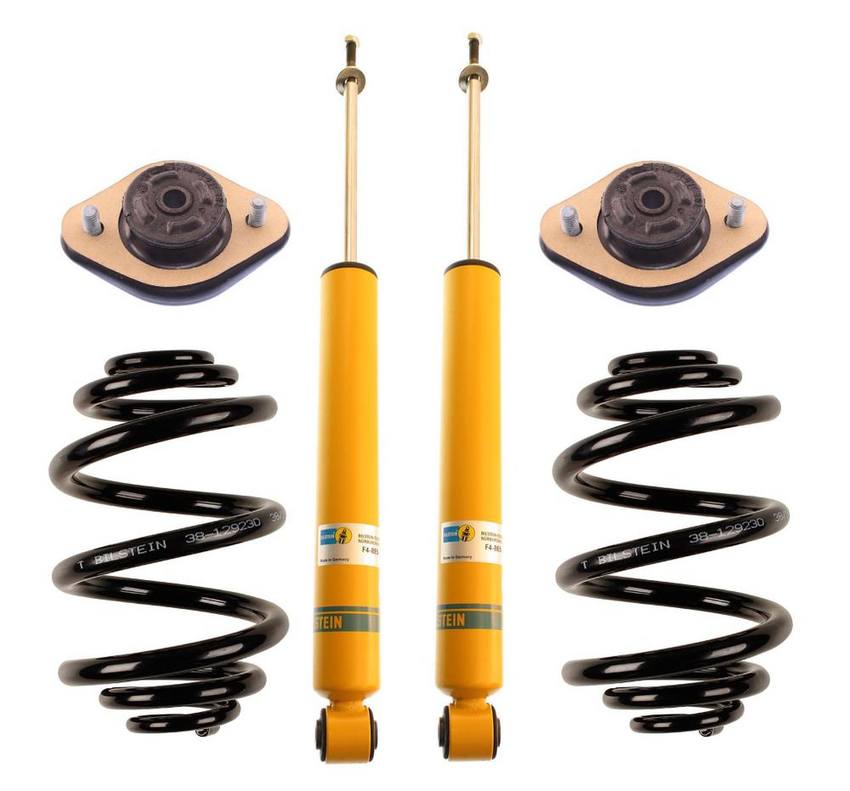 BMW Shock Absorber and Coil Spring Assembly - Rear (Standard Suspension) (B8 Performance Plus) 33536750760 - Bilstein 3817498KIT